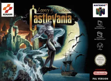 Castlevania - Legacy of Darkness (Europe) (En,Fr,De) box cover front